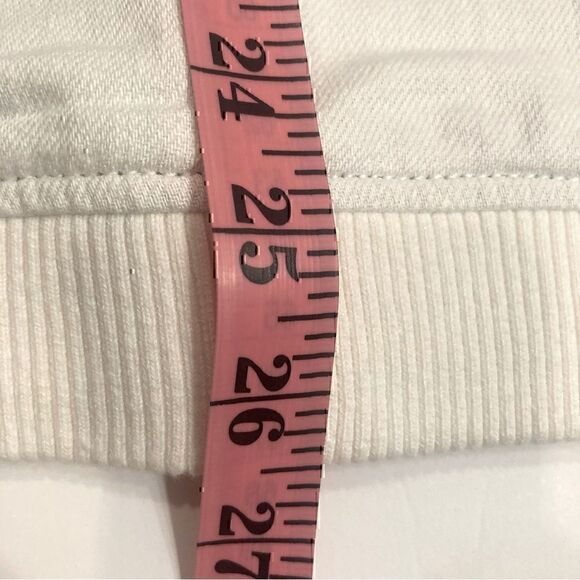 NWT Sandrine Rose x Free People Zip Bomber Jacket in Dust White Size M - Picture 11 of 11